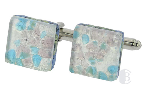 murano glass cufflinks
