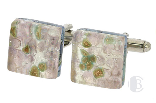 murano glass cufflinks