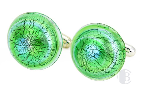 murano glass cufflinks