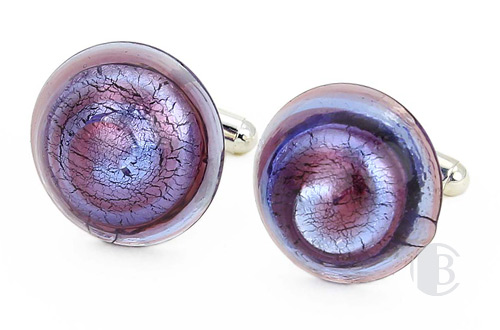 murano glass cufflinks