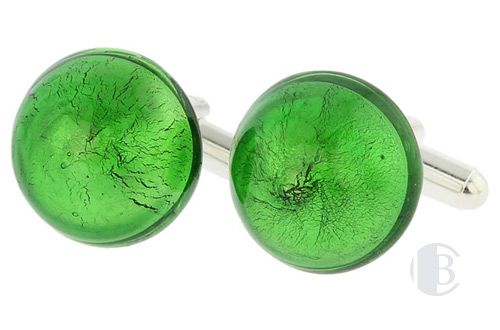 murano glass cufflinks