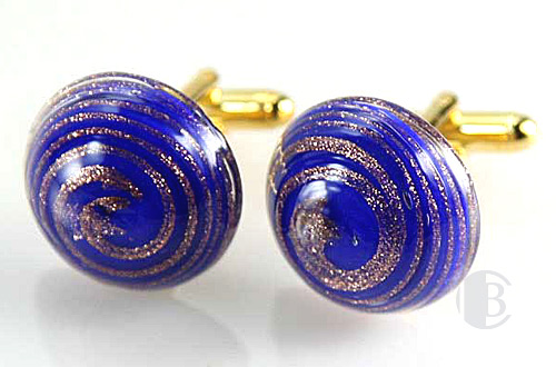 murano glass cufflinks