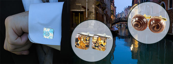 Murano Glass Cufflinks
