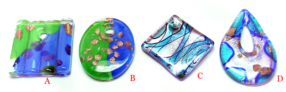 SET DESIGN MURANO GLASS PENDANTS