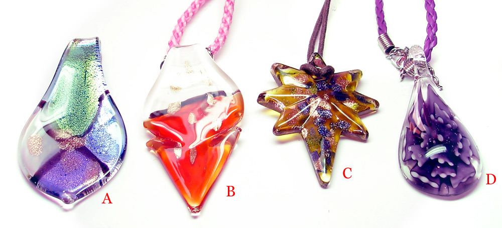 SET DESIGN MURANO GLASS PENDANTS