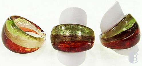 Murano Glass Rings