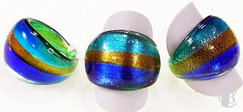 Murano Glass Rings