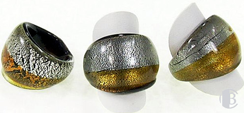 Murano Glass Rings