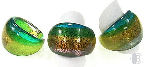 Murano Glass Rings