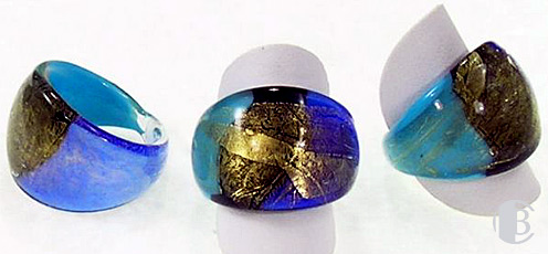 Murano Glass Rings