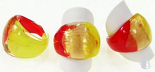 Murano Glass Rings