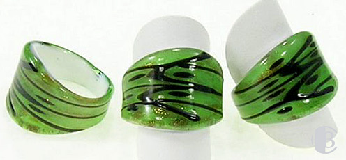 Murano Glass Rings