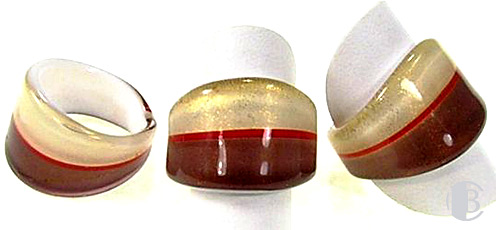 Murano Glass Rings