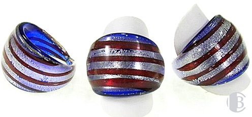 Murano Glass Rings