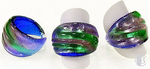 Murano Glass Rings