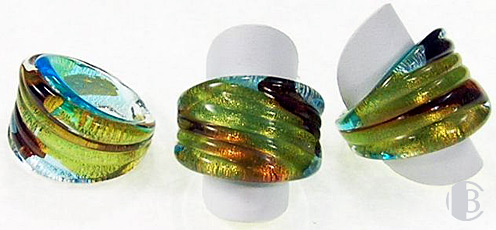 Murano Glass Rings