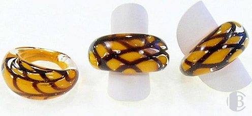 Murano Glass Rings