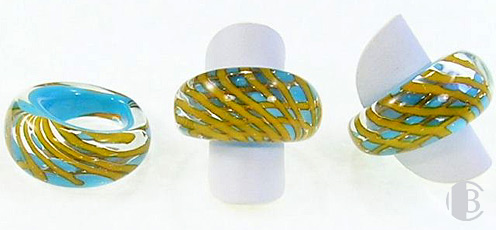 Murano Glass Rings