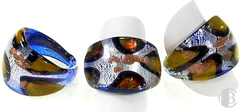 Murano Glass Rings