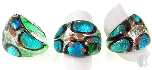 Murano Glass Rings