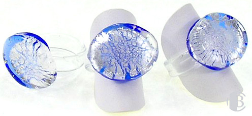 Murano Glass Rings