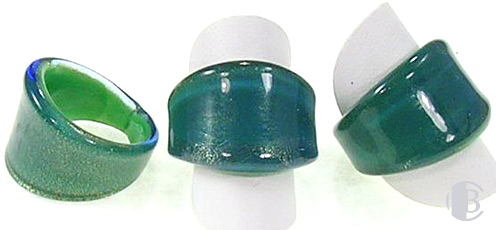 Murano Glass Rings