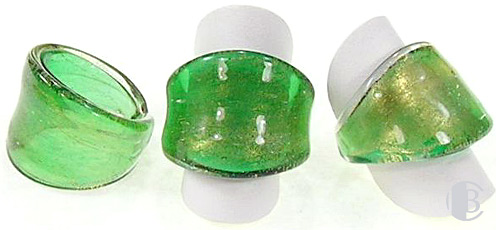 Murano Glass Rings