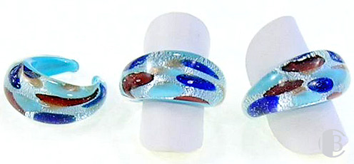 Murano Glass Rings
