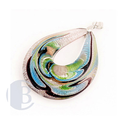 uniqued glass pendant