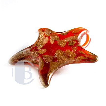 uniqued glass pendant