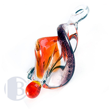 uniqued glass pendant