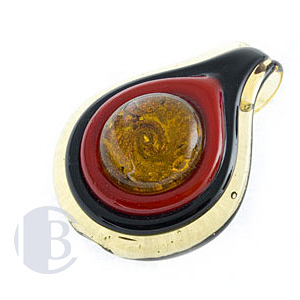 uniqued glass pendant