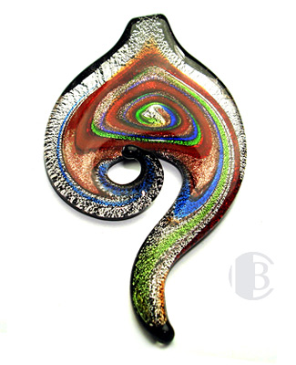 high quality murano glass pendant
