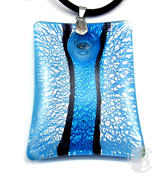 specialty focal solid murano glass pendant